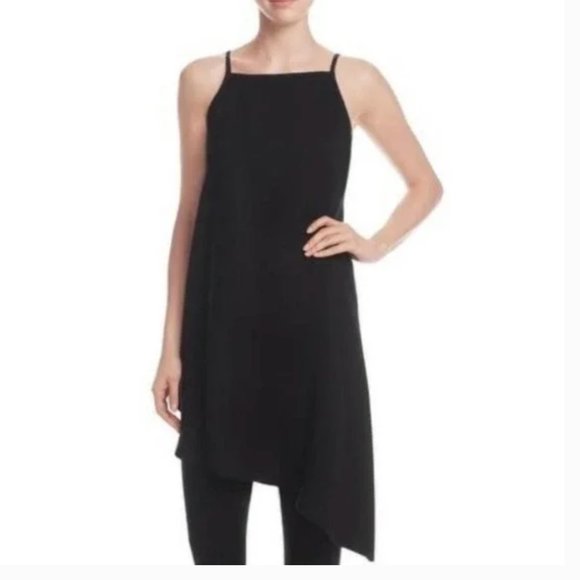 Lafayette 148 New York Dresses & Skirts - EUC Lafayette 148 100% Silk Asymmetrical Tunic Length Sleeveless Shift Dress